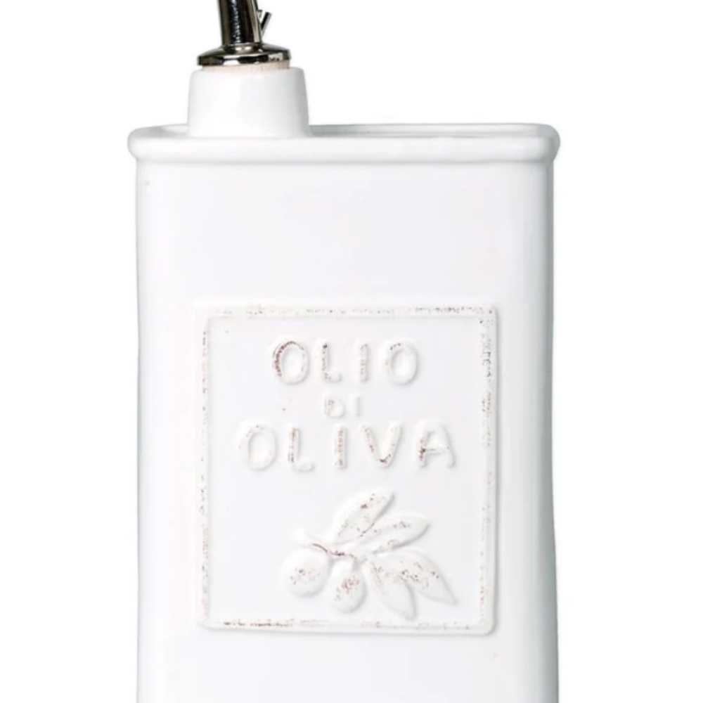 Vietri Lastra Ceramic Olive Oil Can